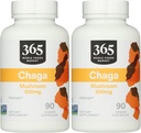 365 par le marché des aliments entiers, Chaga, 90 comtes (paquet de 2)