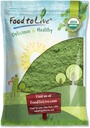 Mélange de poudre de SuperGreens bio, 6 livres – Kale mélangé, Moringa, Spiruline, Poudres de Blé. Non OGM, pur, végétalien, en vrac. Riche en antioxydants, chlorophylle. Idéal pour les jus, smoothies, cuisson