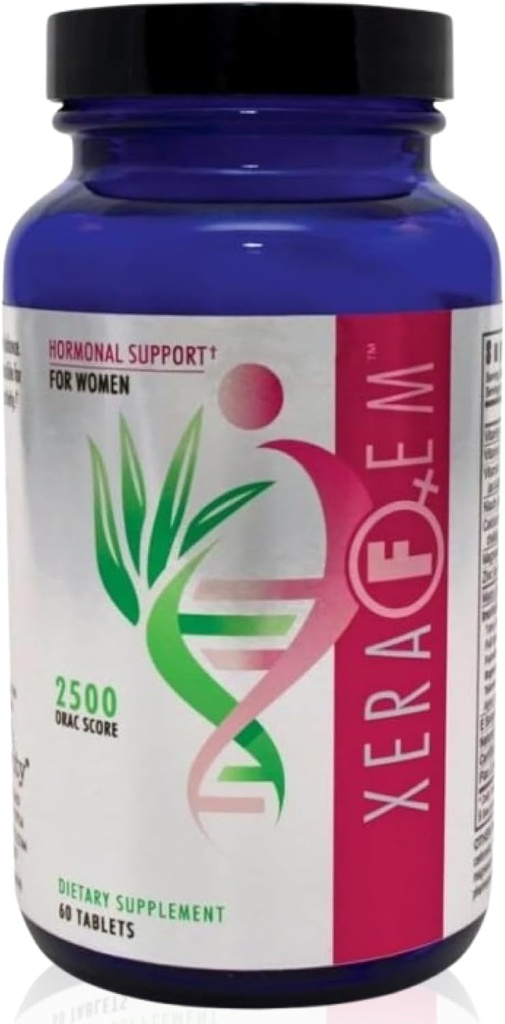 Youngevity XeraFem – Hormonal Support for Women with Vitamins, Minerals, Maca Root, and Grapeseed Extract – Supports Hormonal Balance and Immune Health – 60 Tablets
