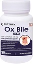 Générique Pub OX Bile Extract 125mg, 45% CHOLIC Acid, soutient la santé de Gallbladder et soutient la digestion saine, le soutien de la synthèse de la bile, (sans gluten et sans OGM) - 90 Capsules