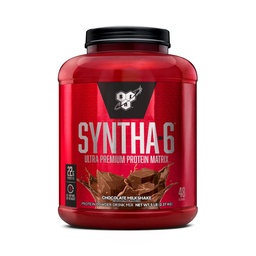 BSN SYNTHA-6 Poudre de protéines de lactosérum avec caséine micellaire, isolat de protéines de lait, milkshake au chocolat, 48 portions (paquetage mai Vary)
