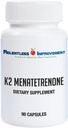 Natural Vitamin K2 MK4 - High-Potency 15,000mcg Supports Bone and Arterial Health Soy-Free, Vegi-Capsules