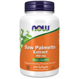 Nourriture - Extrait de palmier à scie 160 mg. - 240 Softgels