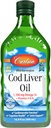 Carlson - Cod Liver Oil, 1100 mg Omega-3s, Wild-Caught Norwegian Arctic Cod-Liver Oil, Sustainably Sourced Nordic Fish Oil Liquid, Unflavored, 500 ml (16.9 Fl Oz)