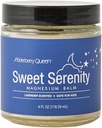Elderberry Queen Sweet Serenity Magnesium Balm for Sleep 4 oz, Kid Safe (Lavender)