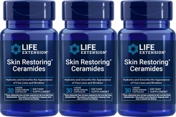 Life Extension Skin Restoring Ceramides, 30 capsules - Pack of 3