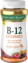 Nature's Bounty Vitamin B12 Gummies, Dietary Supplement, Supports Energy Metabolism and Nervous System Health, Mixed Berry Flavor, 500mcg, 90 Gummies