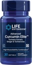 Life Extension Advanced Curcumin Elite Turmeric Extract, Ginger & Turmerones – for Inflammation Health Support and Cardiovascular & Brain Health – Gluten-Free, Non-GMO – 30 Softgels