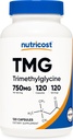 Nutricost TMG (Trimethylglycine) 750mg, 120 Capsules
