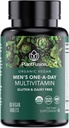 PlantFusion Organic Multivitamin for Men - One Daily Whole Food Blend Men's Multivitamin - Vegan, Non-GMO, Gluten Free & Dairy Free - 60 Tablets (2 Month Supply)