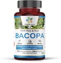 Capsules Aura BACOPA Organiques.150 Capsules HPMC Veg 1500mg par portion. Supplément à base de plantes, alerte mentale, soutient le calme, la mémoire, la cognition.