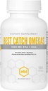 NBI Best Catch Omegas High Potency Omega-3 | EPA + DHA for Heart, Brain Support | Best Absorption | Sustainably Sourced | Burpless Formula | Natural Lemon Scent | 120 Softgel Capsules
