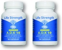 Supplément ADK 10 (180 Nombre) - Vitamines préparées par le médecin A1, D3 et K2 (sous forme de MK7) pour la santé des os - Soutien du système immunitaire - Sans gluten, sans soja, sans OGM - 90 capsules