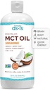 AS-IS Simplement Premium MCT Oil C8 & C10.100% sans saveur de noix de coco non OGM.