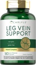 Carlyle Leg Vein Supplément de 180 Capsules Soutient une fonction veinante saine