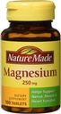Nature Made Magnesium 250 mg Tablets, 100 Count (Pack of 3)
