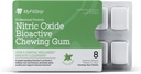 Oxyde nitrique prébiotique Gum avec vitamine C, zinc, Xyitol et anthocyanine PRO, une formule prébiotique pour un microbiome oral sain - sans sucre 8 comprimés de menthes fraîches