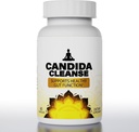 Candida Cleanse- Gut & Colon Support, Advanced Probiotic & Herbal Formula, Natural Herbal Formula (60 Capsules)