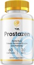 (1 Pack) Capsules Prostazen Prostate Support – Supplément de pilules Prostazen, Résistance maximale, Nouvelle formulation de multivitamine améliorée, Avis Prostazen, 60 Capsules