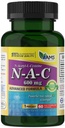 Amérique Medic & Science NAC 600mg – Supplément NAC pour la santé pulmonaire et immunitaire, le soutien du foie et les antioxydants – N-acétyl-Cystéine – 60 capsules (paquet de 1)