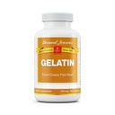 Capsules gélatine de Bernard Jensen, 500mg – 250 Capsules, gélatine pour une peau, des cheveux et des ongles sains