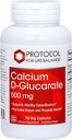 PROTOCOLE POUR LA BALANCE DE VIE Calcium D-Glucarate - 500mg Calcium D Glucarate - Soutien à la désintoxication - pour la santé des seins et de la prostate - Non-OGM et sans produits laitiers - 90 gélules
