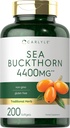 Carlyle Sea Buckthorn Capsules d'huile 4400mg.200 Softgels.