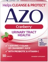 AZO Cranberry Urinary Tract Santé complément alimentaire Caplets - 50 Ct., boîte de 6