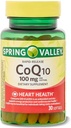 Rapid-Release CoQ10 Dietary Supplement, 100 mg, 30 Count
