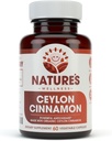 Ceylan biologique Cinnamon - 1200 mg , puissant antioxydant , maintient la santé et la mobilité , non-OGM , 60 capsules de veg