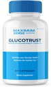 rize labs - Glucotrust Supplement Capsules, Advanced Balance Max Formula Complex Blend Edge (60 Capsules)