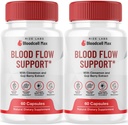 (2 Pack) Bloodcell Max - Bloodcell Max Capsules pour maintenir des niveaux sains, Bloodcell Max Formule avancée pour la santé globale, BloodcellMax pilules examen (120 Capsules)