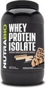 NutraBio 100% Whey Protein Isolate Protein Powder, 25g Protein with Complete Amino Acid Profile, Non-GMO, Soy & Gluten Free, Low Carb, Low Calorie Whey Protein Powder, Chocolate Peanut Butter, 2 Lbs