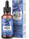 Multivitamine liquide multi-en-un pour les chiens et les chats – Supplément quotidien avec digestive, immunité, allergie et soutien de la peau et du manteau, support de mobilité – mélange antioxydant pour la longévité, 4oz