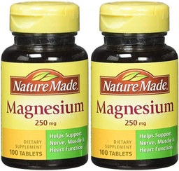 Magnésium nature 250mg, 100Conte (paquet de vin)