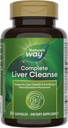 Nature's Way Complete Liver Cleanse, Supports the Body's Detoxification Processes*, with Milk Thistle, B-Vitamins, Amino Acid Liver Blend, 84 Capsules (Packaging May Vary)