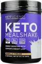 Keto Science Vanilla Cream Ketogenic Meal Shake Dietary Supplement, Paleo Friendly, 20.7 Ounces (Pack of 1)