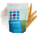 Cerabeta Barley Bêta-Glucan poudre de supplément quotidien, 4-en-1 fibre naturelle, ingrédient unique, sans sucre, non-OGM.