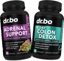 - Oui. BO Adrénal Support & Colon Cleanse Suppléments - Supplément Fatigue Adrénale avec Ashwagandha & L Tyrosine - Intestinal de 15 jours Nettoyez les pilules pour le soutien du mouvement Bowel et le nettoyage de l'estomac Gut