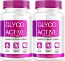 Glyco Active, Glyco Active Capsules, Glyco Active Advanced Formula, Glyco Active All Natural Formula Pills, Glyco Active Capsulas Reviews, 60 Capsules pendant 2 mois