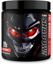 JNX SPORTS The Shadow! 350mg of Caffeine Hard Core Preworkout - Fruit Punch 30 Servings | Electric Energy, Mental Focus & Superhuman Strength for Men & Women
