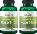 Swanson Rose HIPS - Herbal Supplement Promoting Immune System Health & Healthy Weight Support - (120 Capsules, 500mg Each) (2 Pack)