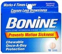 Bonine Adult Motion Tabs Size 16ct Bonine Adult Motion Tabs 16ct