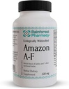 Rainforest Pharmacy Amazon A-F Herbal Supplement with Jatoba, PAU D’arco, Anamu & Graviola 4 Other Wildcrafted Amazon Rainforest Plants | 120 Vegetable Capsules, 500 mg