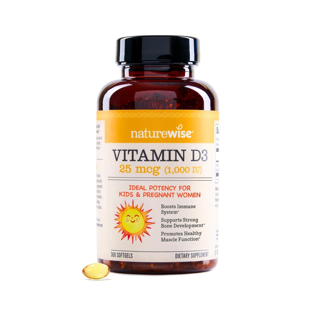 NatureWise Vitamin D3 - 1 Year Supply