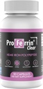 Proferrin Clear Heme Iron Supplement, 90 Capsules- Absorption Supérieure, Facile sur le Gut, Naturel, Fabriqué aux États-Unis