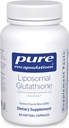 Encapsulations pures Glutathion liposomique - Soutien immunitaire et désintoxication hépatique* - Protection antioxydante - avec le Glutathion Setria - Non-OGM - 60 Capsules Softgel