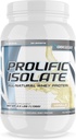 G6 Sports Nutrition Prolific Isolate All Natural Whey Protein Isolate (Gluten Free, Lactose Free, Soy Free, Stevia Sweetened, 25g Protein, 100 Calories) – 2.5lb Jar – Vanilla