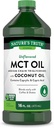 Nature's Truth MCT Oil | 16 fl. oz | Keto, Unflavored Formula | with Coconut Oil | Vegan, Non-GMO, and Gluten Free Supplement