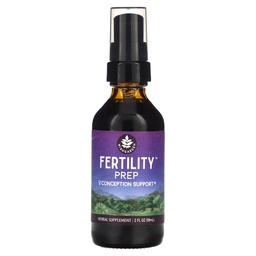 WishJarden Herbs Fertility Prep - Supplément à base de plantes de fertilité tout naturel avec Vitex, Maca rouge et feuille de framboise, soutient l'équilibre hormonal sain pour les femmes, la santé optimale Uterine & Conception, 2oz